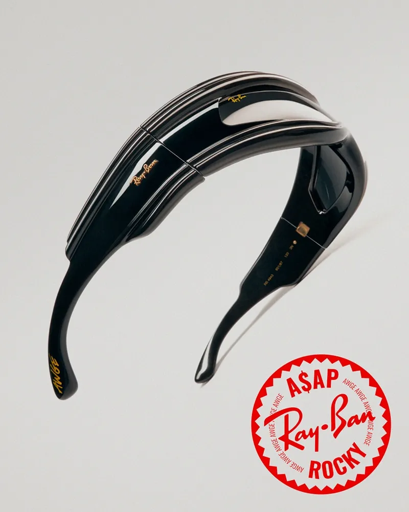 Ray-Ban 和 A$AP Rocky Drop 未来主义眼镜系列