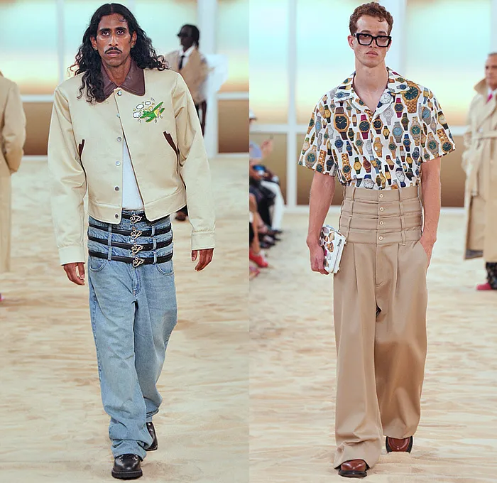3.Paradis 2026春夏男装——自由鸽、超现实艺术沙滩装、多腰带牛仔布、水晶、实用层