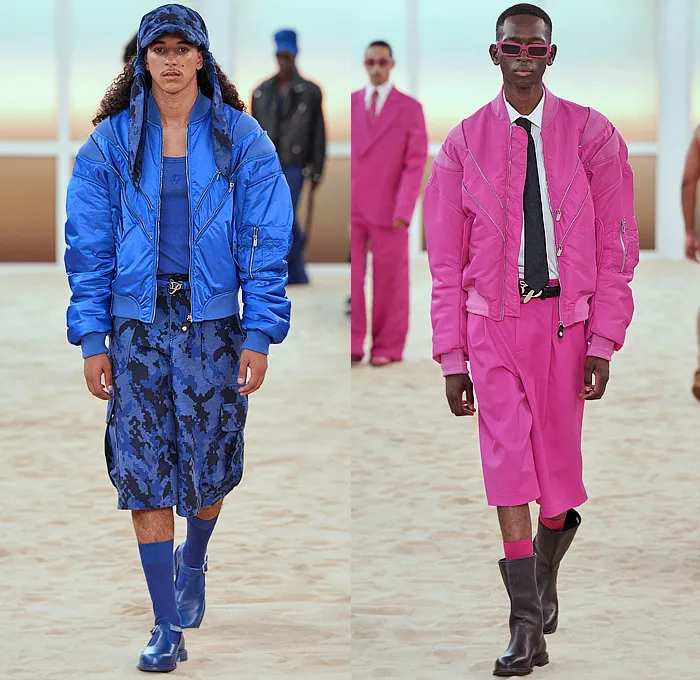 3.Paradis 2026春夏男装——自由鸽、超现实艺术沙滩装、多腰带牛仔布、水晶、实用层