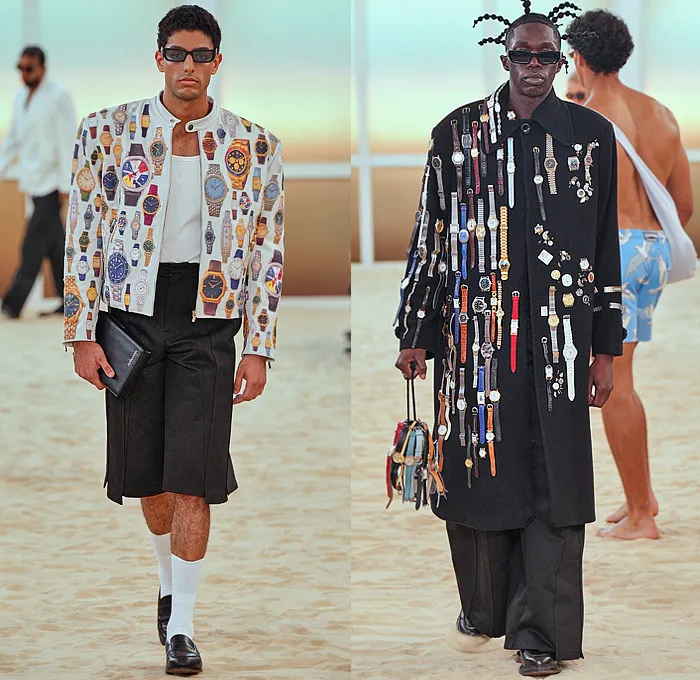 3.Paradis 2026春夏男装——自由鸽、超现实艺术沙滩装、多腰带牛仔布、水晶、实用层