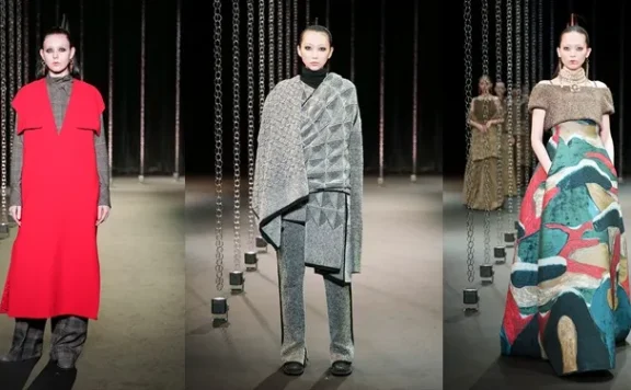 “Hiroko Koshino Collection” 2025秋冬系列灵感源自淡金色光芒照亮的回忆和场景