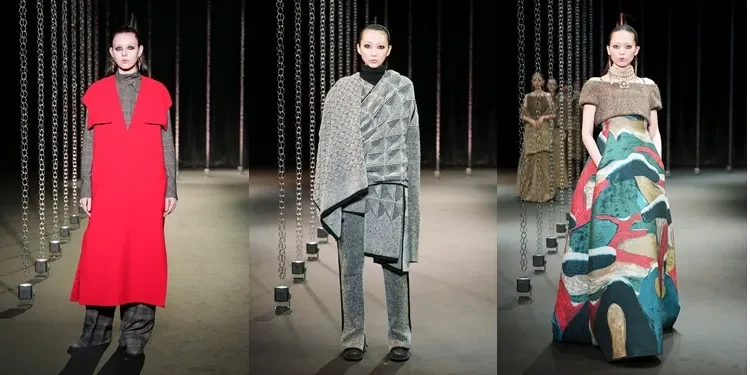 “Hiroko Koshino Collection” 2025秋冬系列灵感源自淡金色光芒照亮的回忆和场景