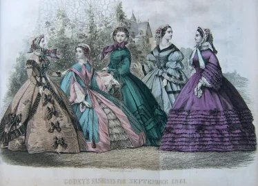 《戈迪女士杂志》,1861年9月