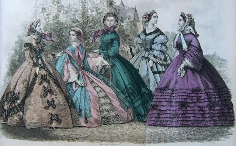 《戈迪女士杂志》，1861年9月